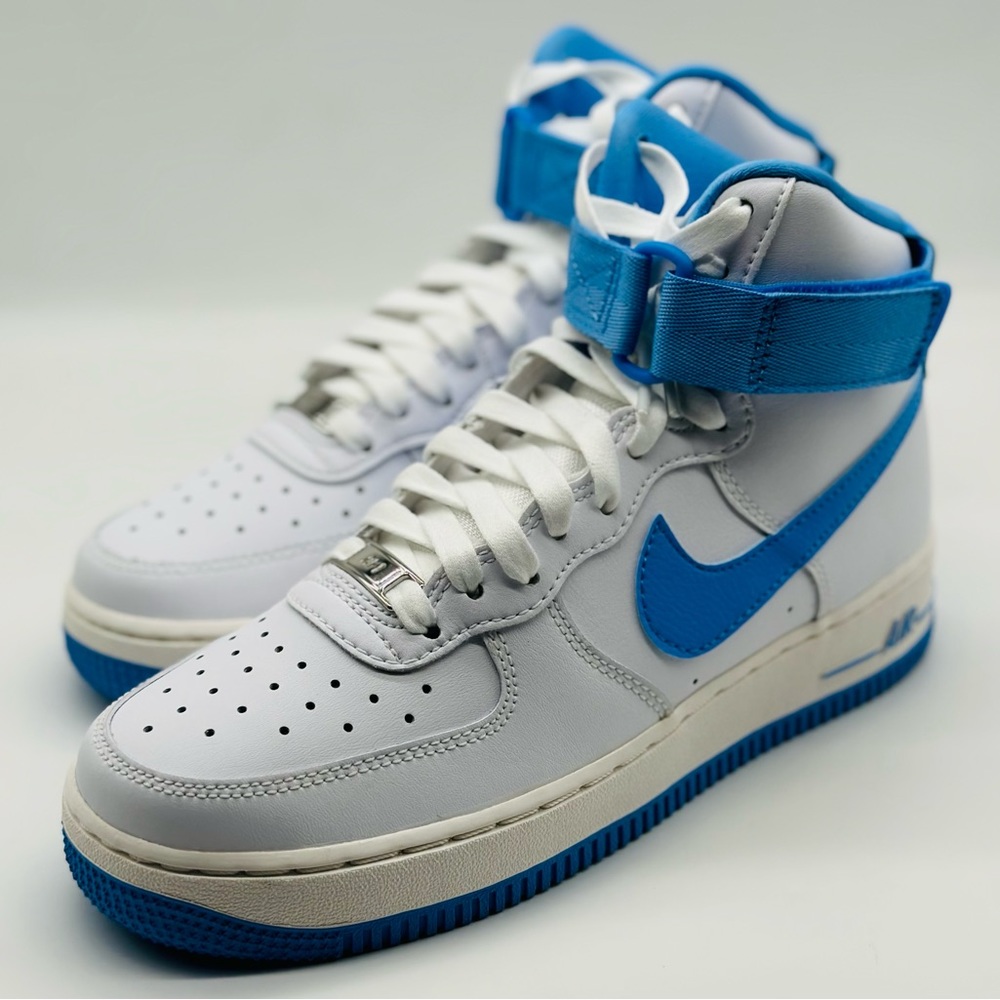 NEW Nike Air Force 1 High OG QS University Blue DX3805-100 Women’s Size Multi